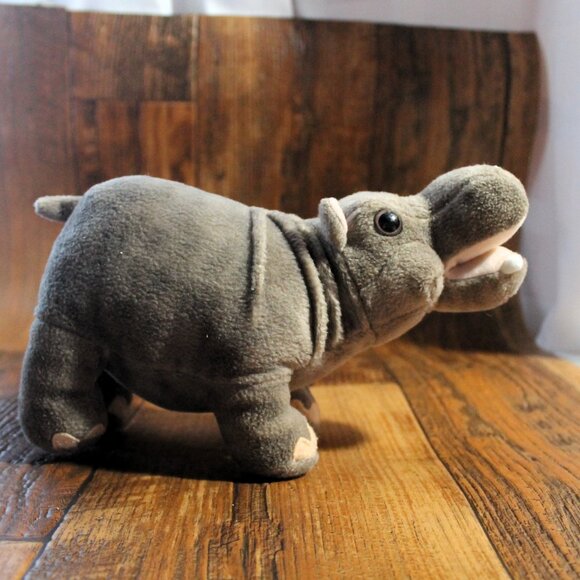 Hippo Plush Toy, House Hippo - Picture 2 of 6